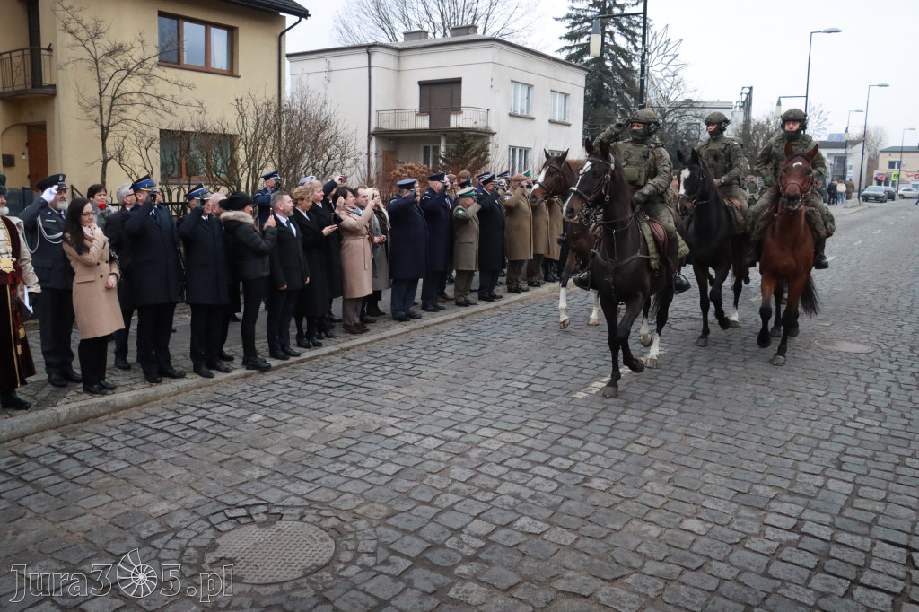 Fotorelacja: Defilada 13. Śląskiej Brygady Obrony Terytorialnej w Myszkowie