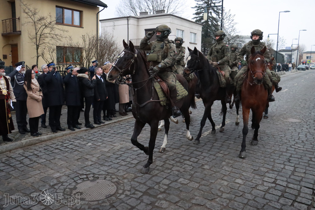 Fotorelacja: Defilada 13. Śląskiej Brygady Obrony Terytorialnej w Myszkowie