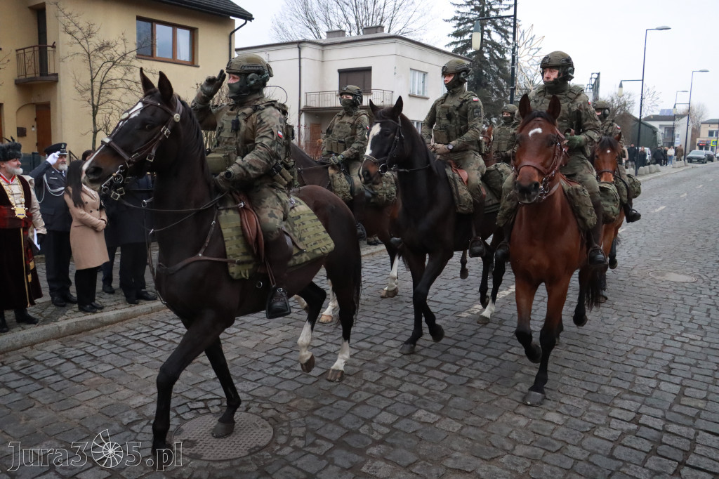 Fotorelacja: Defilada 13. Śląskiej Brygady Obrony Terytorialnej w Myszkowie