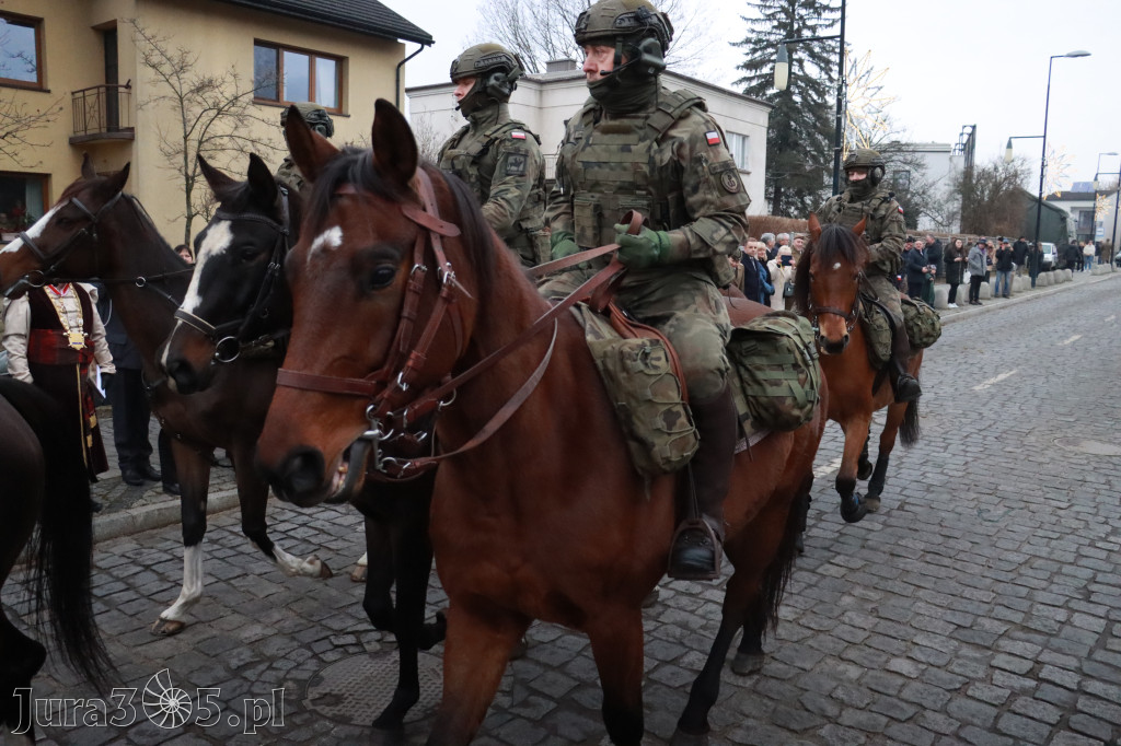 Fotorelacja: Defilada 13. Śląskiej Brygady Obrony Terytorialnej w Myszkowie