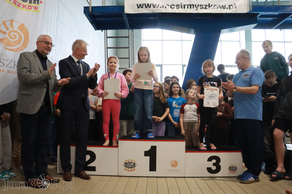 Fotorelacja II: Zawody pływackie w MOSiR Myszków
