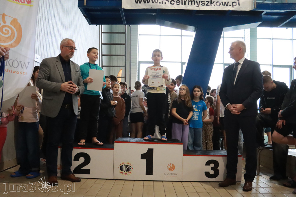 Fotorelacja II: Zawody pływackie w MOSiR Myszków