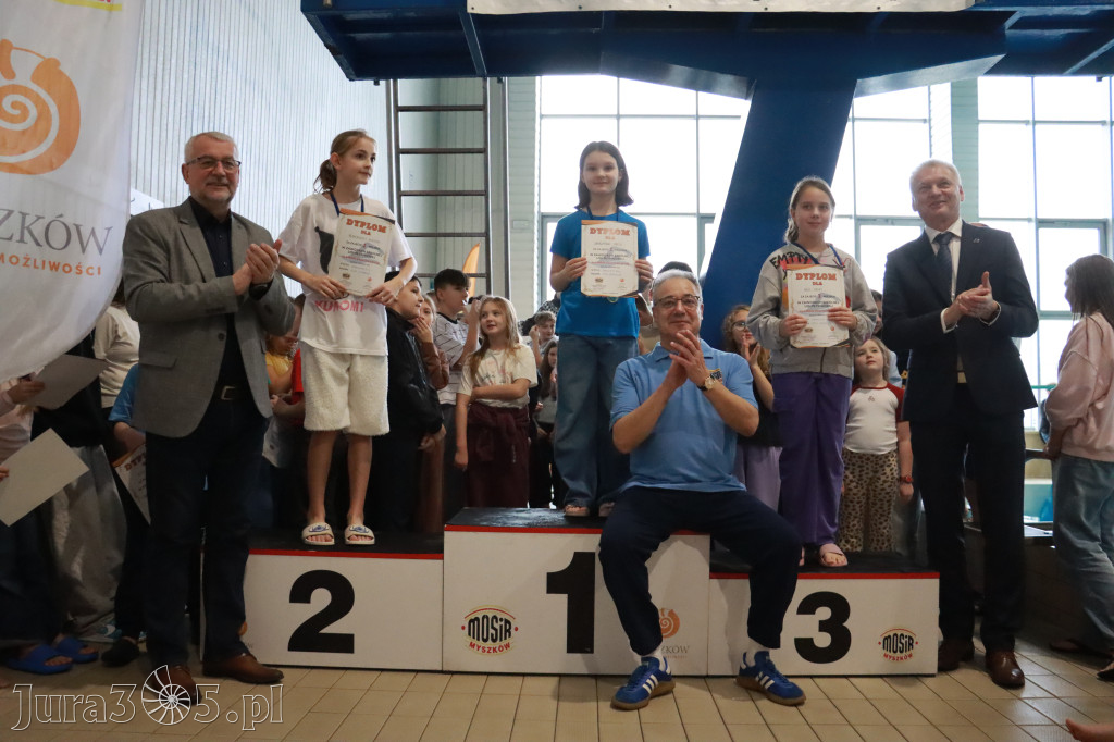 Fotorelacja II: Zawody pływackie w MOSiR Myszków