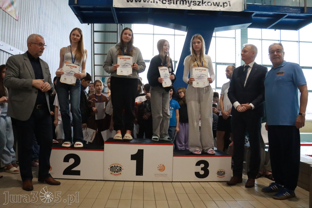 Fotorelacja II: Zawody pływackie w MOSiR Myszków