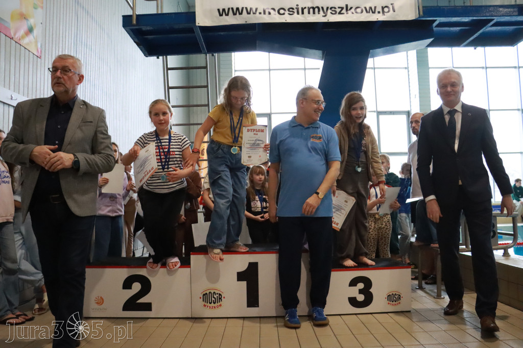 Fotorelacja II: Zawody pływackie w MOSiR Myszków