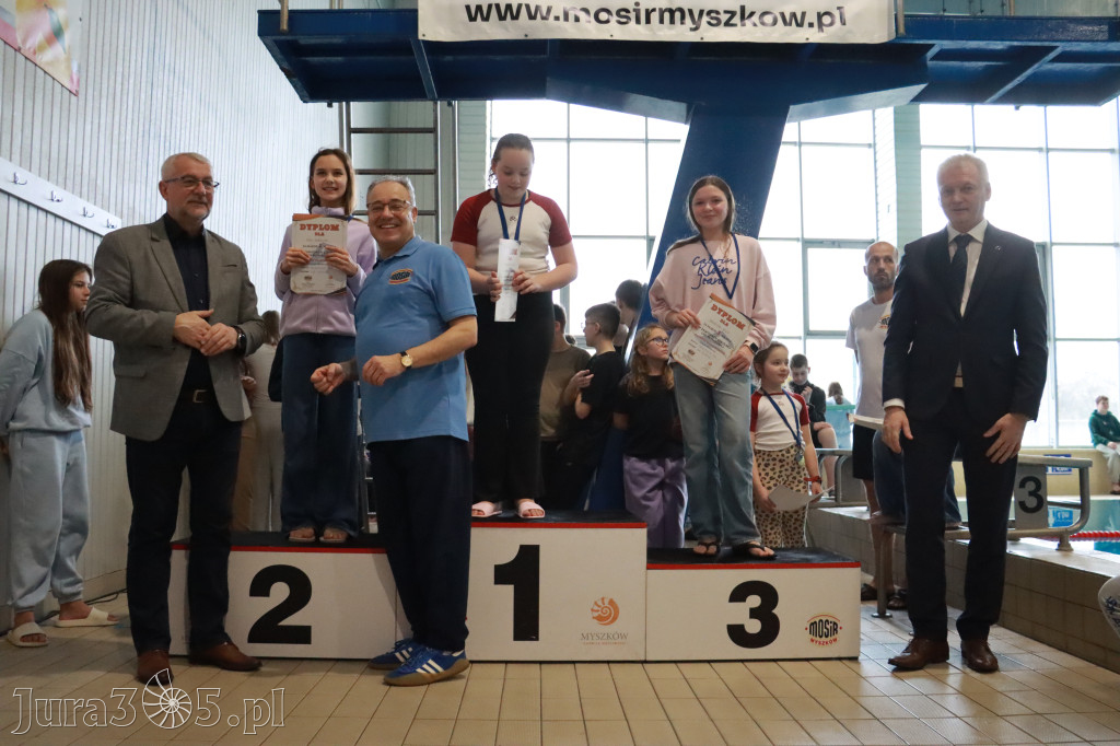 Fotorelacja II: Zawody pływackie w MOSiR Myszków