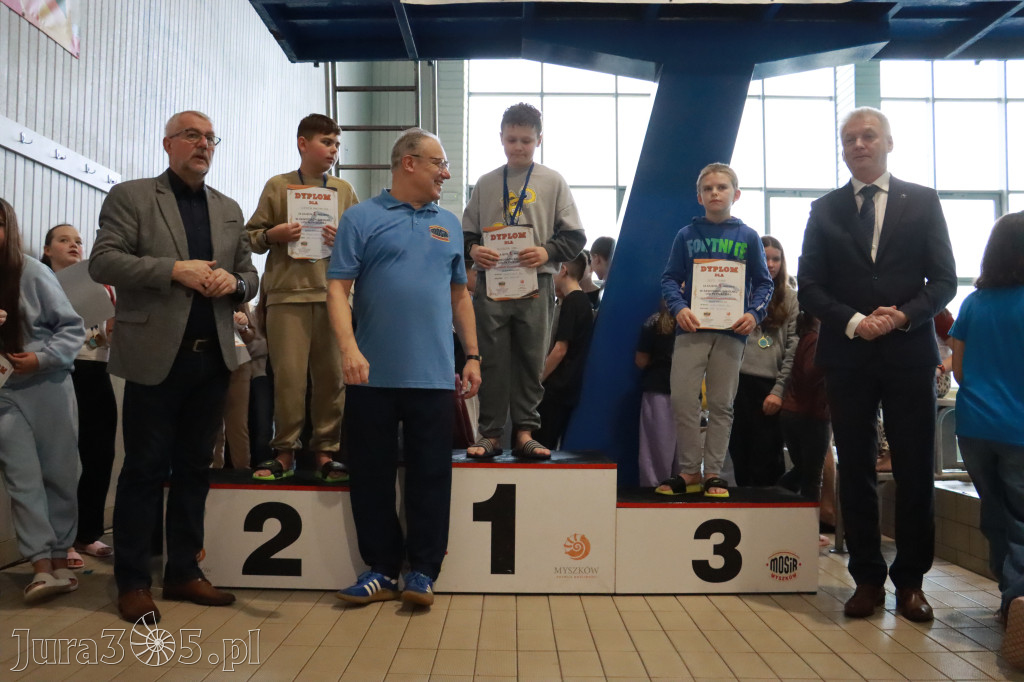 Fotorelacja II: Zawody pływackie w MOSiR Myszków