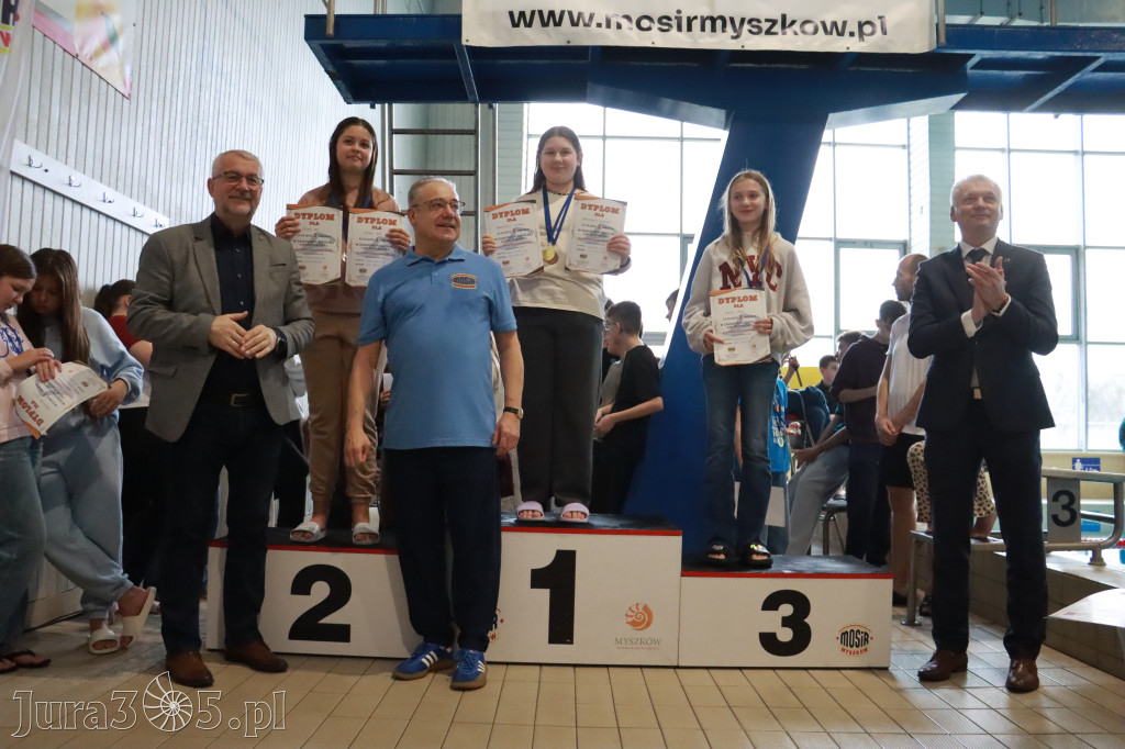 Fotorelacja II: Zawody pływackie w MOSiR Myszków