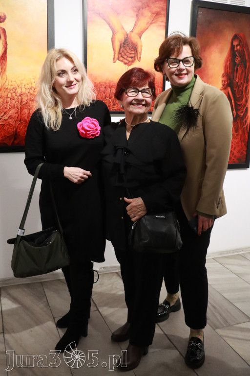 Fotorelacja: Wernisaż wystawy „Artyści na 110” w Zawierciu