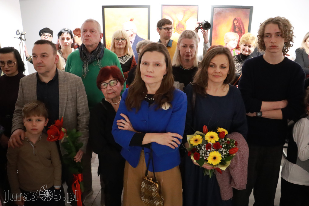 Fotorelacja: Wernisaż wystawy „Artyści na 110” w Zawierciu