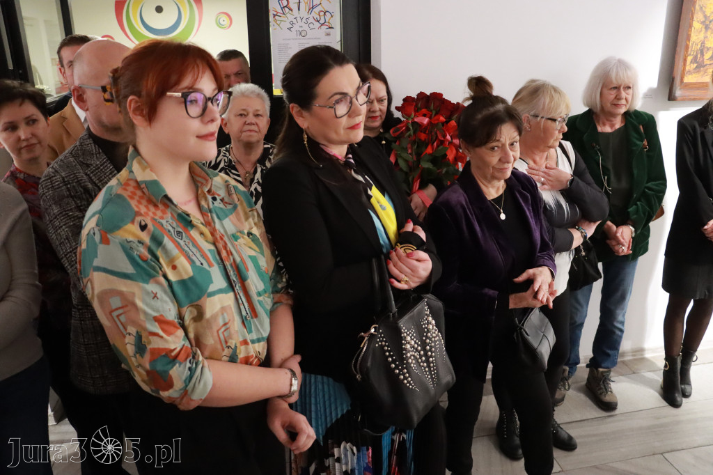 Fotorelacja: Wernisaż wystawy „Artyści na 110” w Zawierciu
