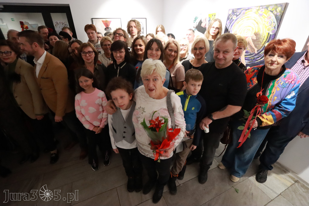 Fotorelacja: Wernisaż wystawy „Artyści na 110” w Zawierciu