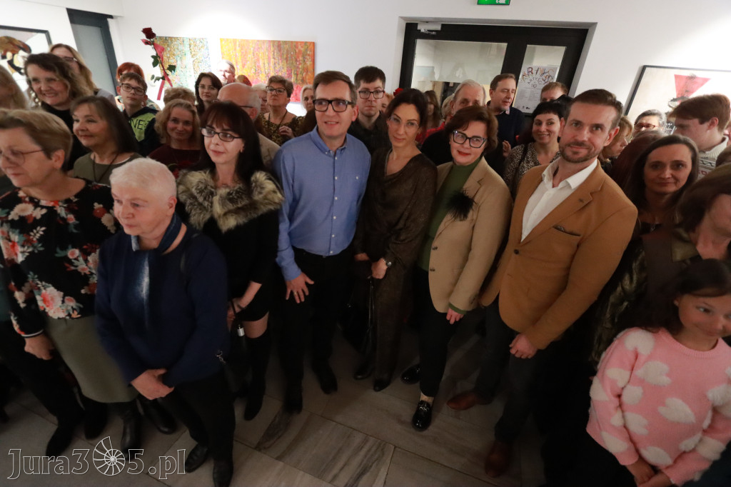 Fotorelacja: Wernisaż wystawy „Artyści na 110” w Zawierciu