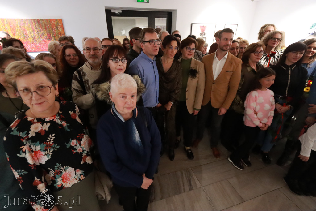 Fotorelacja: Wernisaż wystawy „Artyści na 110” w Zawierciu