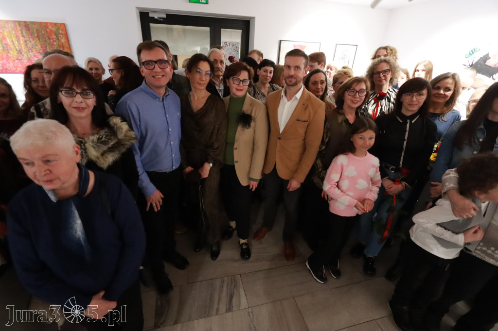 Fotorelacja: Wernisaż wystawy „Artyści na 110” w Zawierciu