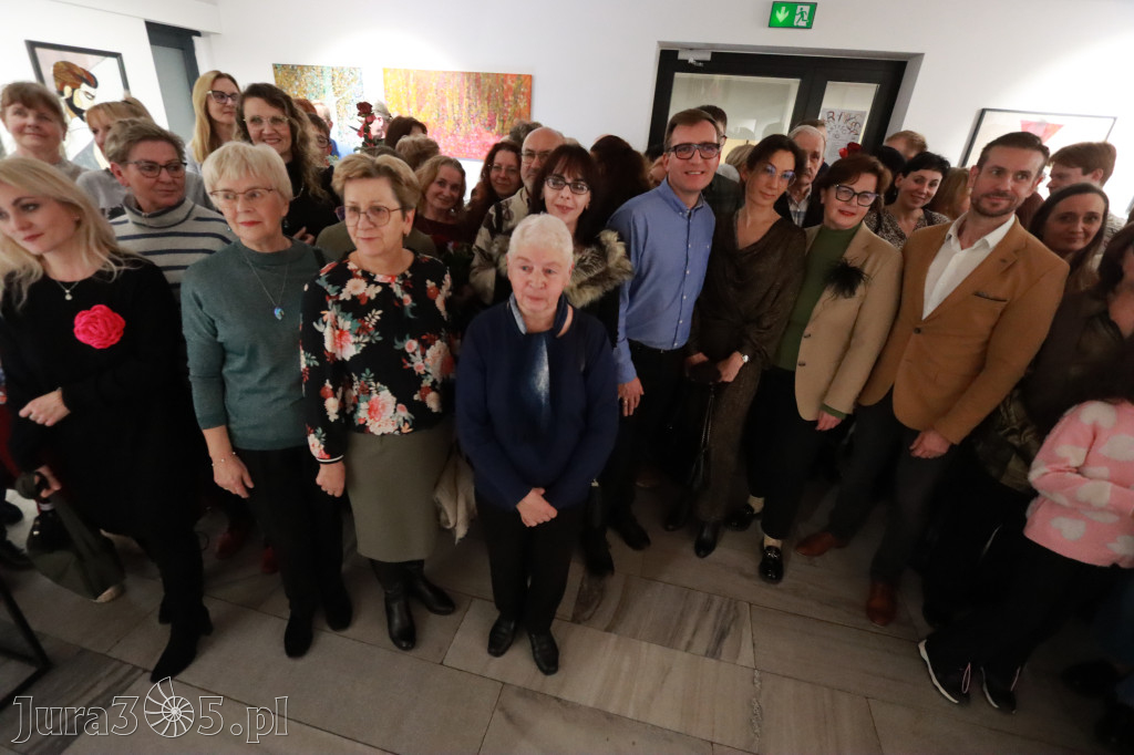 Fotorelacja: Wernisaż wystawy „Artyści na 110” w Zawierciu