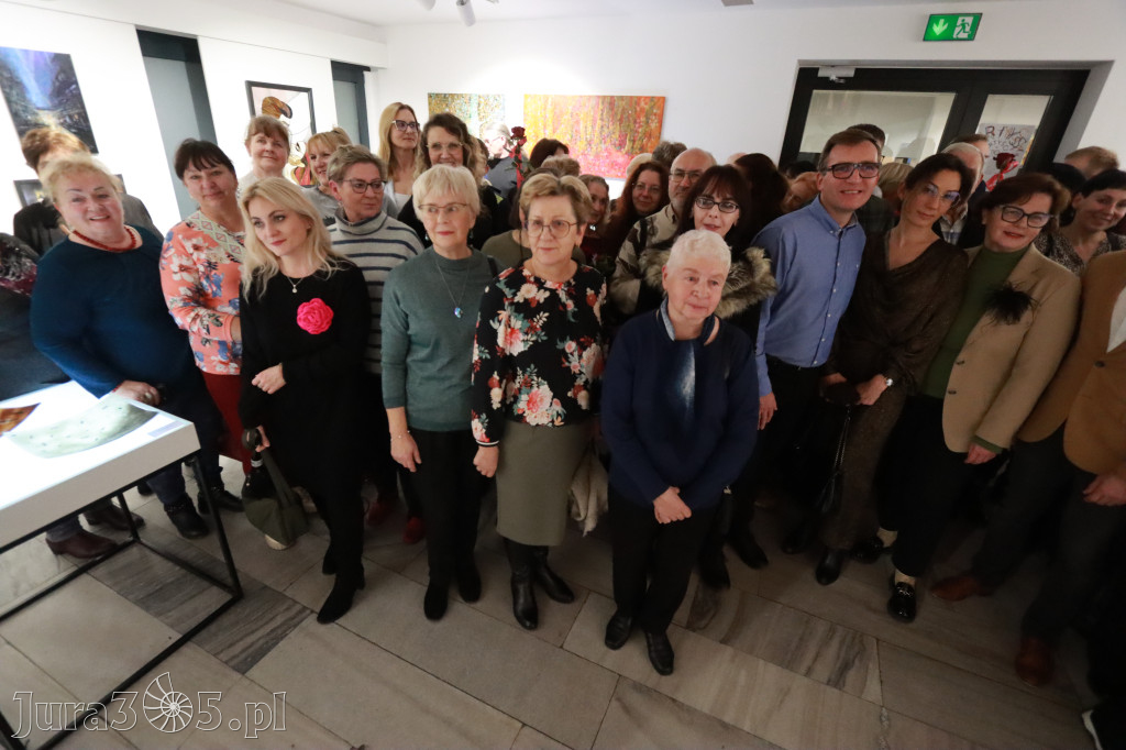 Fotorelacja: Wernisaż wystawy „Artyści na 110” w Zawierciu