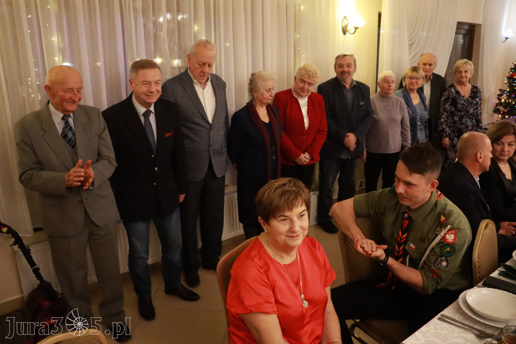 Fotorelacja: 1 Wigilijne spotkanie członków Stowarzyszenia Ruch Harcerski CZUWAJ w Zawierciu