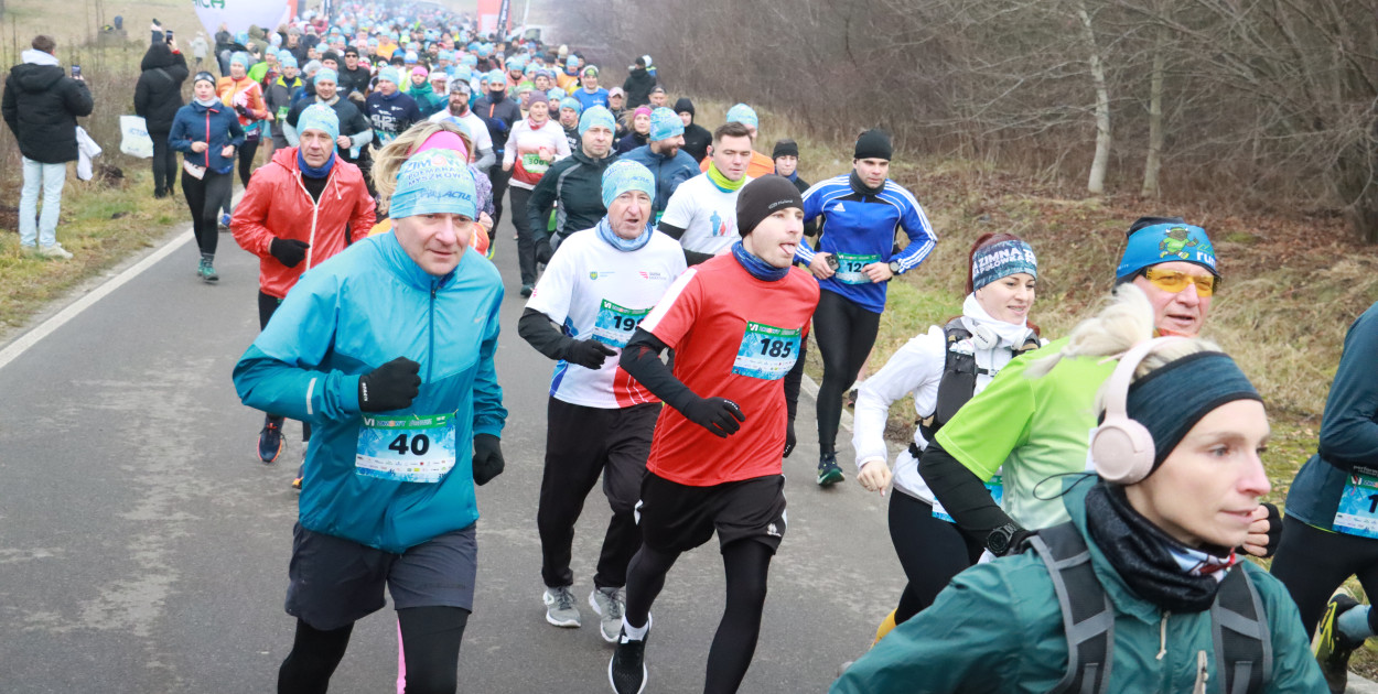 Fotorelacja: 1 Zimowy Półmaraton Myszkowski 2025