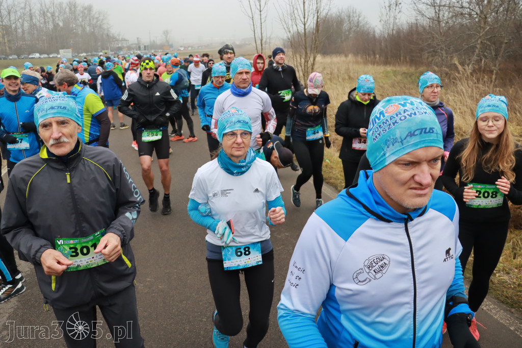 Fotorelacja: 1 Zimowy Półmaraton Myszkowski 2025