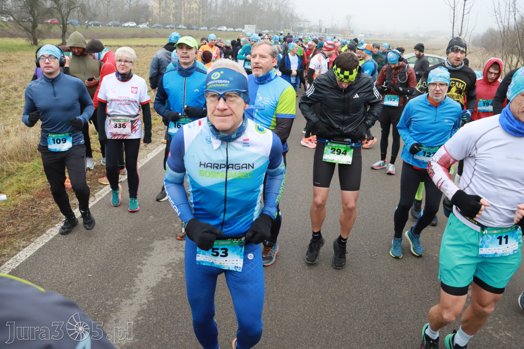 Fotorelacja: 1 Zimowy Półmaraton Myszkowski 2025