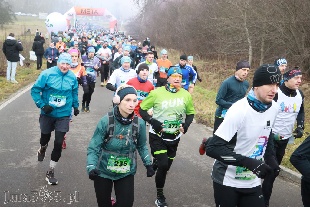 Fotorelacja: 1 Zimowy Półmaraton Myszkowski 2025