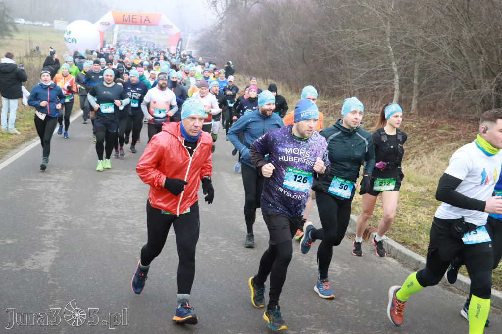 Fotorelacja: 1 Zimowy Półmaraton Myszkowski 2025