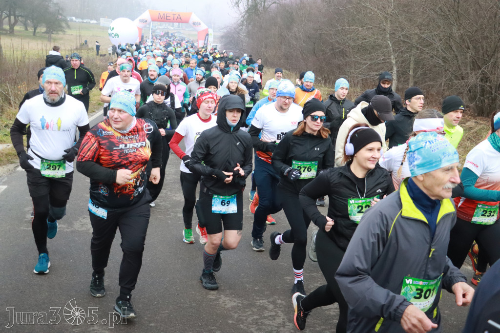 Fotorelacja: 1 Zimowy Półmaraton Myszkowski 2025