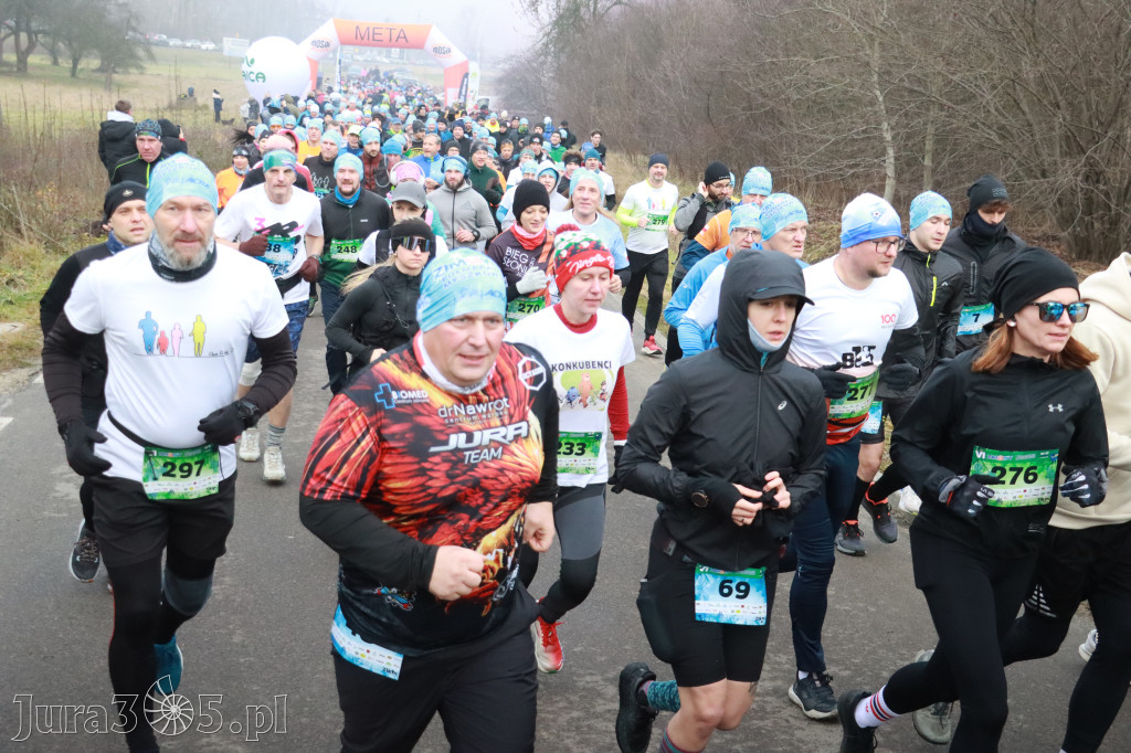 Fotorelacja: 1 Zimowy Półmaraton Myszkowski 2025
