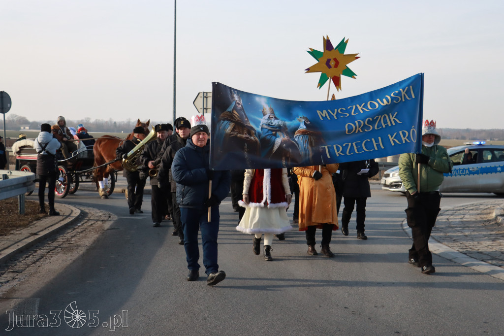 Fotorelacja: Orszak Trzech Króli w Myszkowie