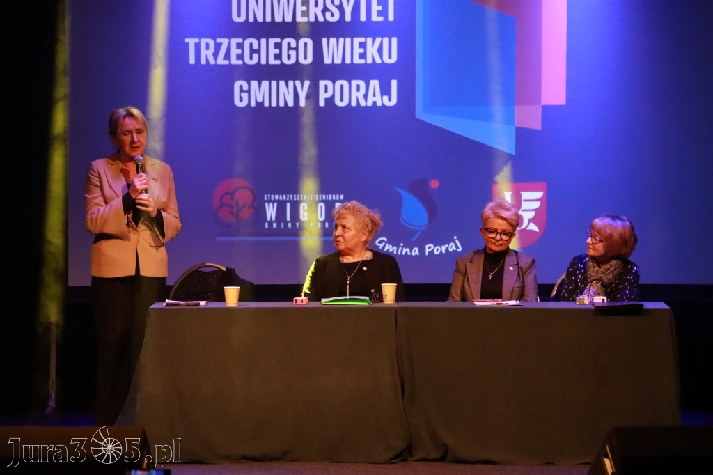 Fotorelacja: Inauguracja Uniwersytetu Trzeciego Wieku w Poraju
