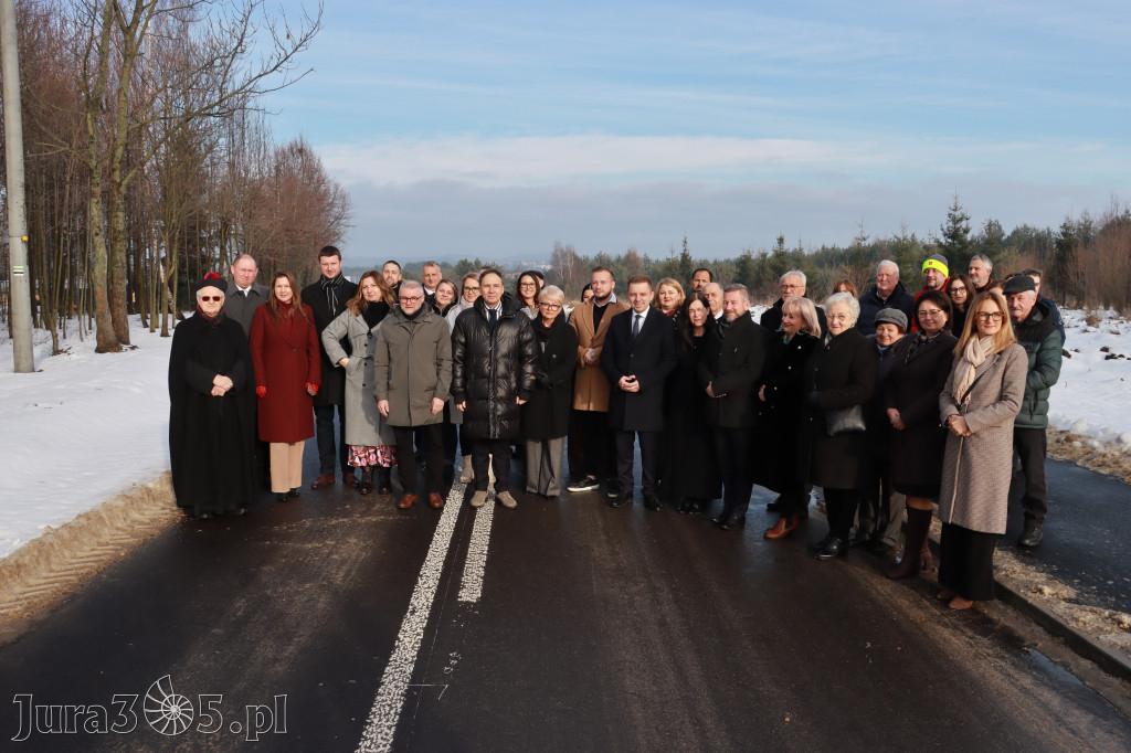 Fotorelacja: Uroczystość otwarcia drogi Choroń - Biskupice