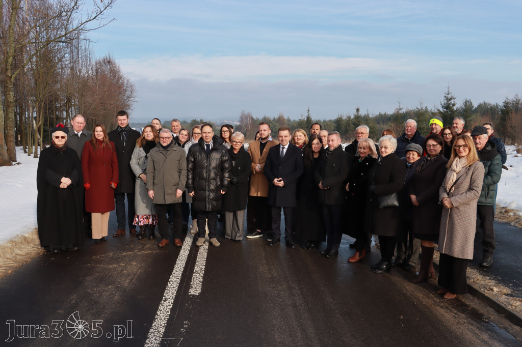 Fotorelacja: Uroczystość otwarcia drogi Choroń - Biskupice