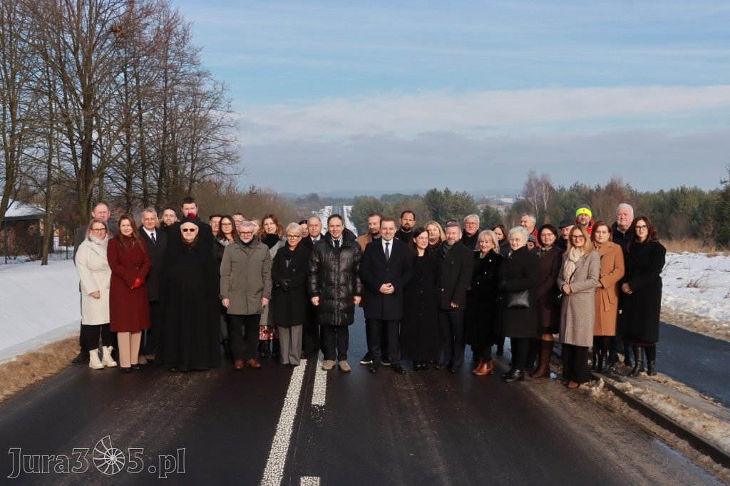 Fotorelacja: Uroczystość otwarcia drogi Choroń - Biskupice