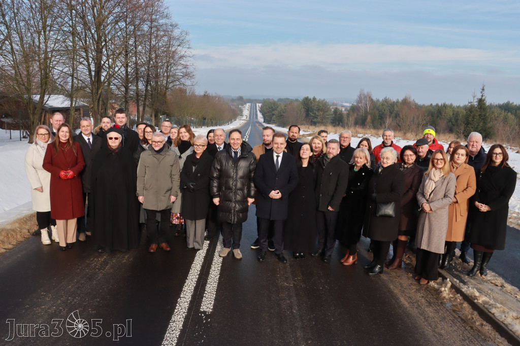 Fotorelacja: Uroczystość otwarcia drogi Choroń - Biskupice