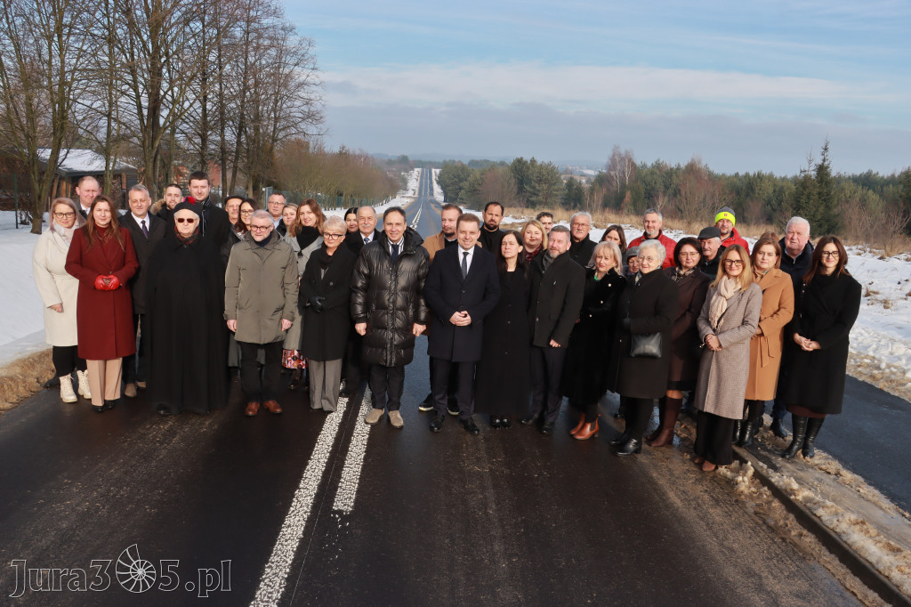 Fotorelacja: Uroczystość otwarcia drogi Choroń - Biskupice