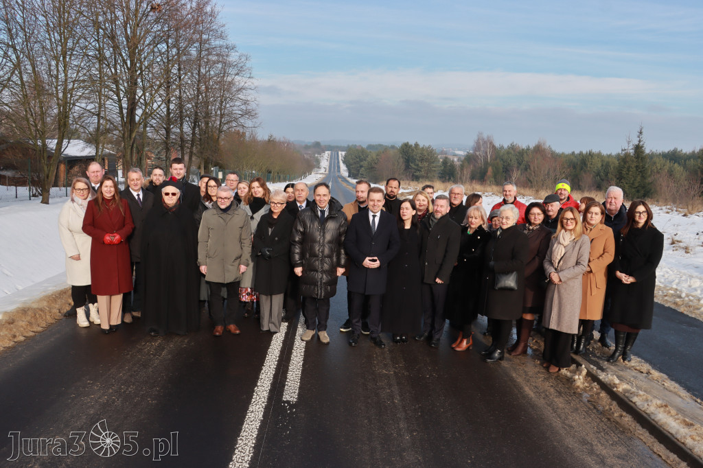 Fotorelacja: Uroczystość otwarcia drogi Choroń - Biskupice