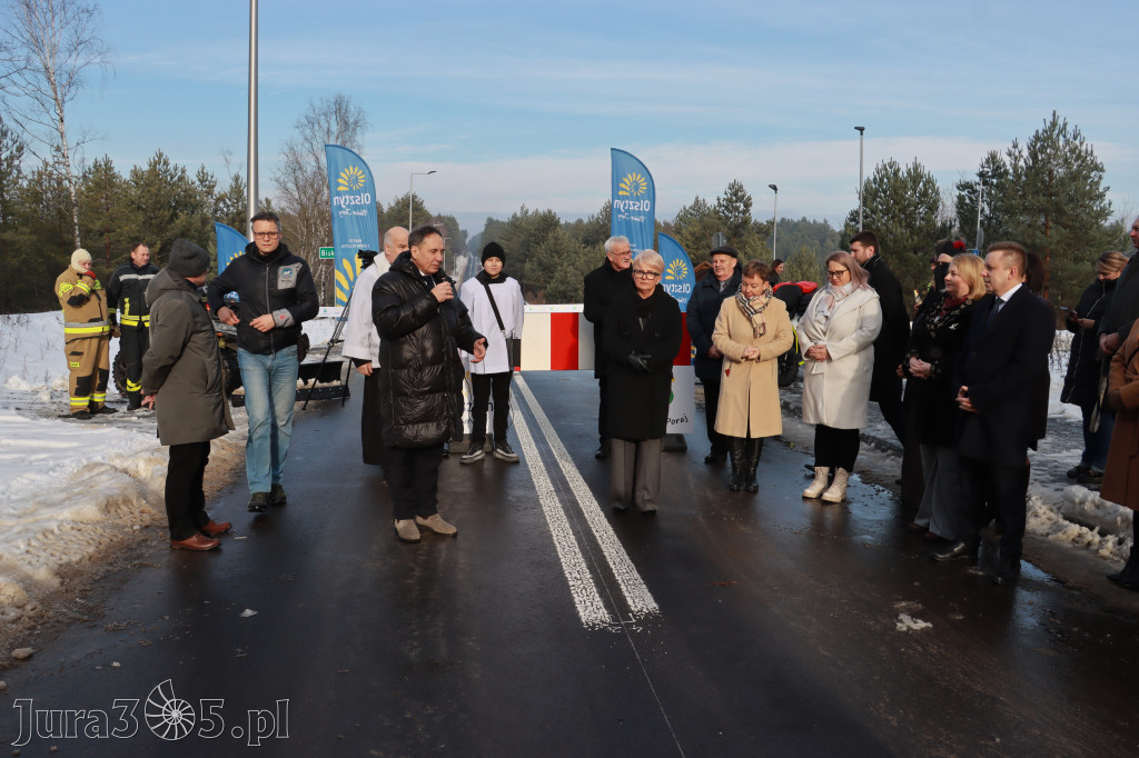 Fotorelacja: Uroczystość otwarcia drogi Choroń - Biskupice