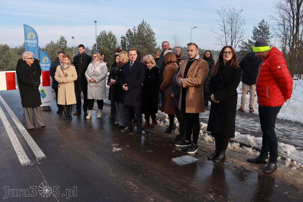 Fotorelacja: Uroczystość otwarcia drogi Choroń - Biskupice