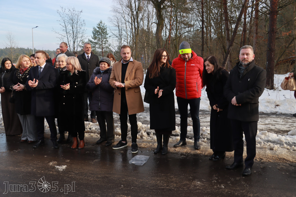 Fotorelacja: Uroczystość otwarcia drogi Choroń - Biskupice