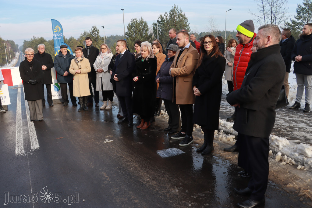 Fotorelacja: Uroczystość otwarcia drogi Choroń - Biskupice