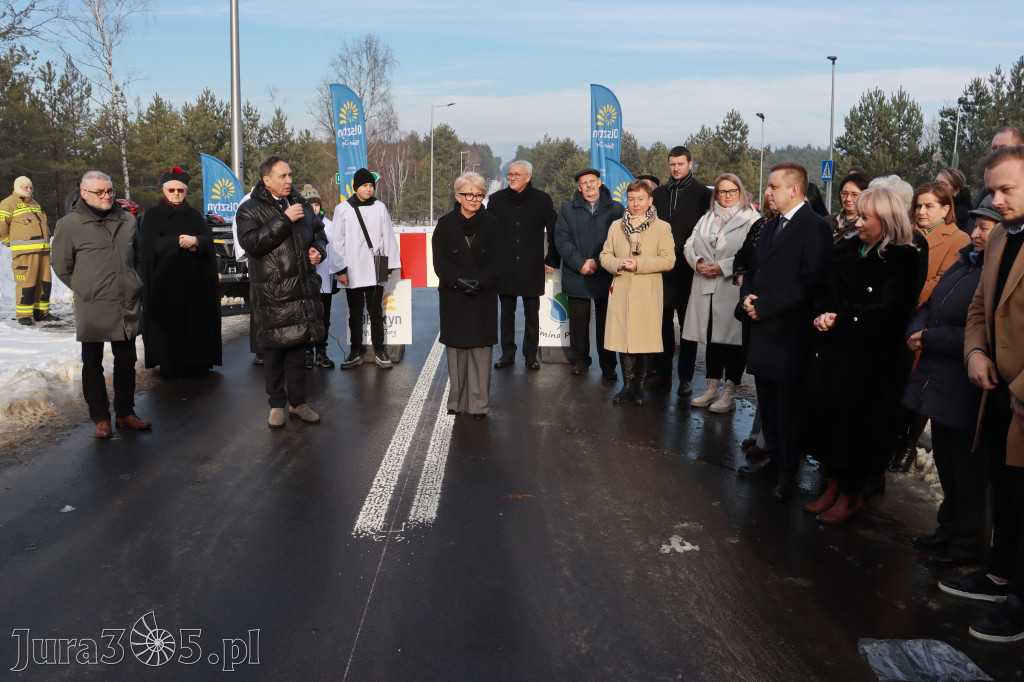 Fotorelacja: Uroczystość otwarcia drogi Choroń - Biskupice