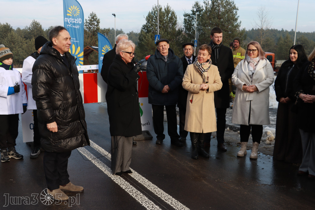Fotorelacja: Uroczystość otwarcia drogi Choroń - Biskupice