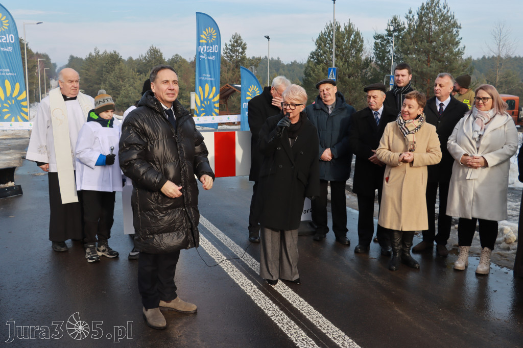 Fotorelacja: Uroczystość otwarcia drogi Choroń - Biskupice