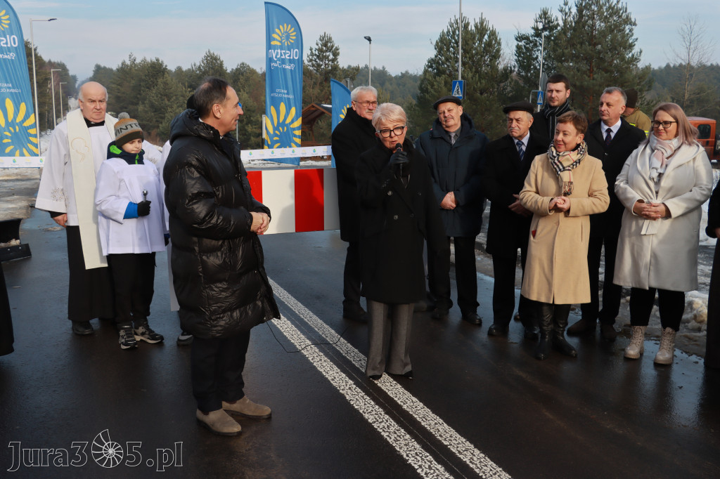Fotorelacja: Uroczystość otwarcia drogi Choroń - Biskupice