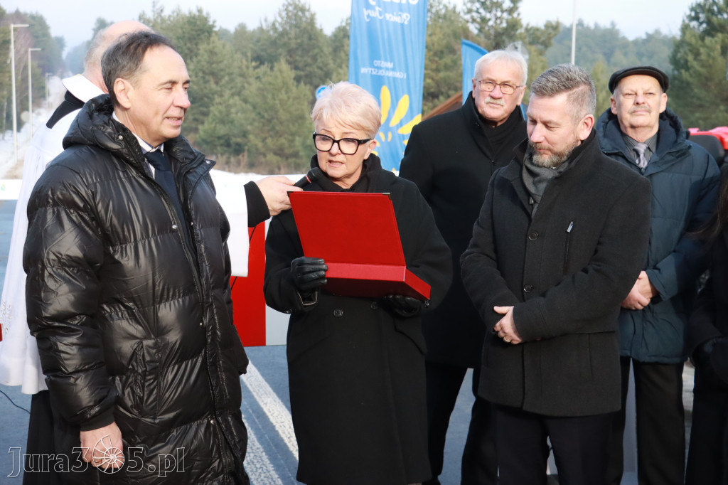 Fotorelacja: Uroczystość otwarcia drogi Choroń - Biskupice