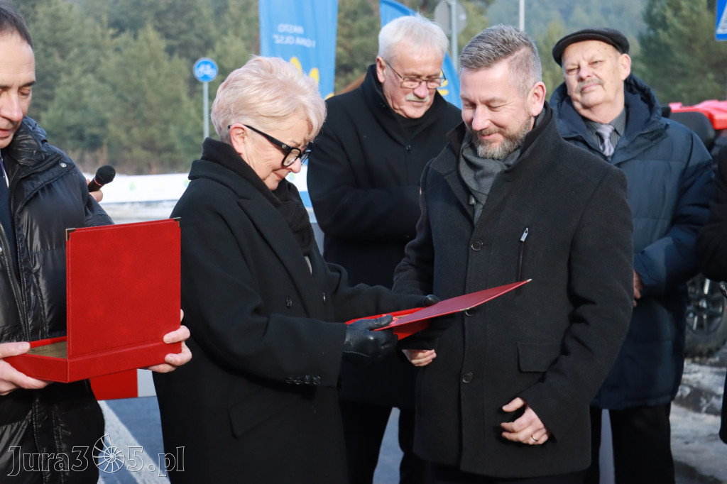 Fotorelacja: Uroczystość otwarcia drogi Choroń - Biskupice