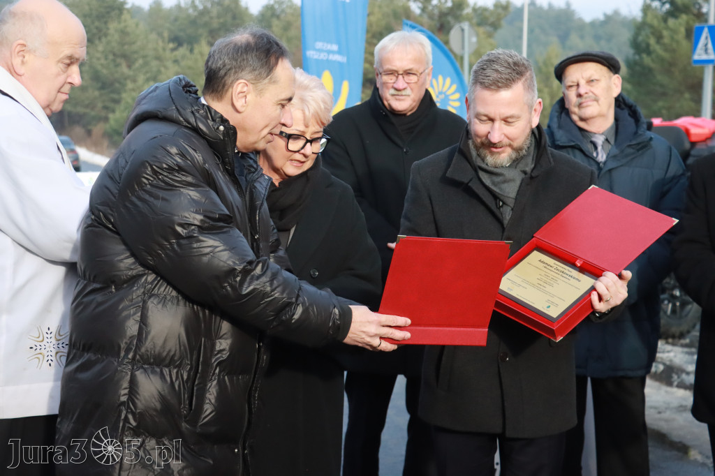 Fotorelacja: Uroczystość otwarcia drogi Choroń - Biskupice