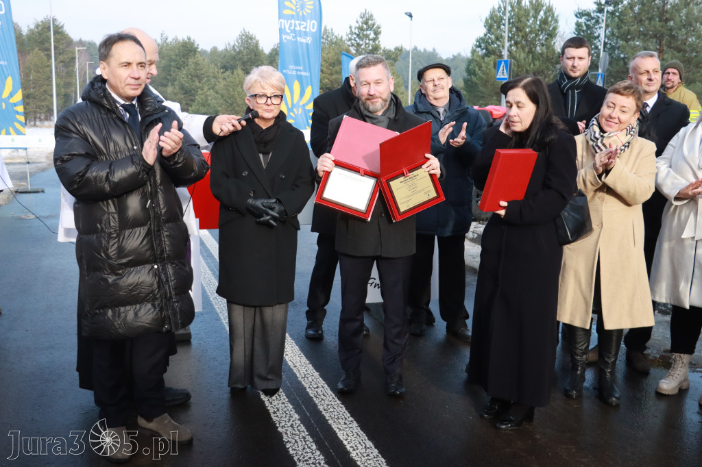 Fotorelacja: Uroczystość otwarcia drogi Choroń - Biskupice
