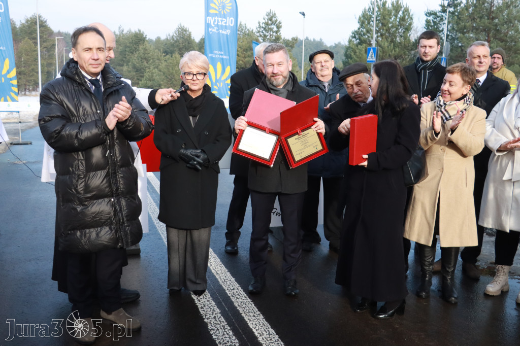 Fotorelacja: Uroczystość otwarcia drogi Choroń - Biskupice